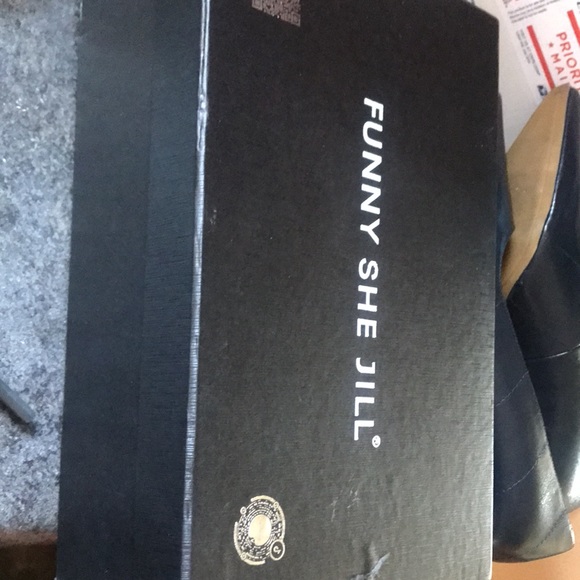 Red leather pumps -funny she Jill-in Original Box - Picture 7 of 8